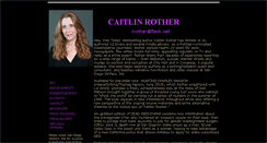 Desktop Screenshot of caitlinrother.com
