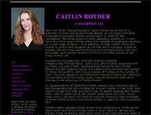 Tablet Screenshot of caitlinrother.com